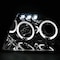 Spec-D Tuning 99-04 Jeep Grand Cherokee Halo LED Projector Chrome 2LHP-GKEE99-TM - alternate 9
